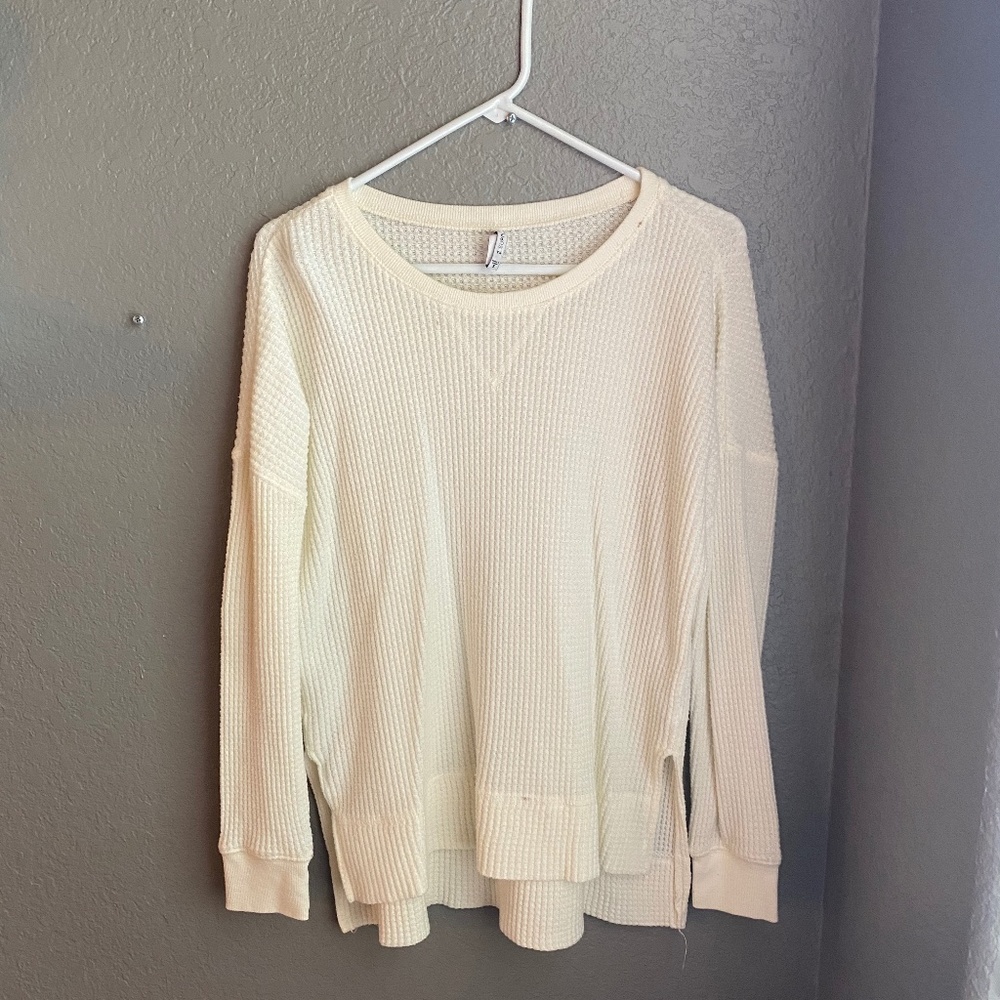 Z Supply Waffle Knit Sweater